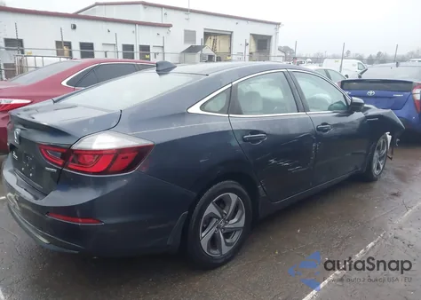2019 Honda Insight Lx from USA, damaged, VIN 19XZE4F14KE005549